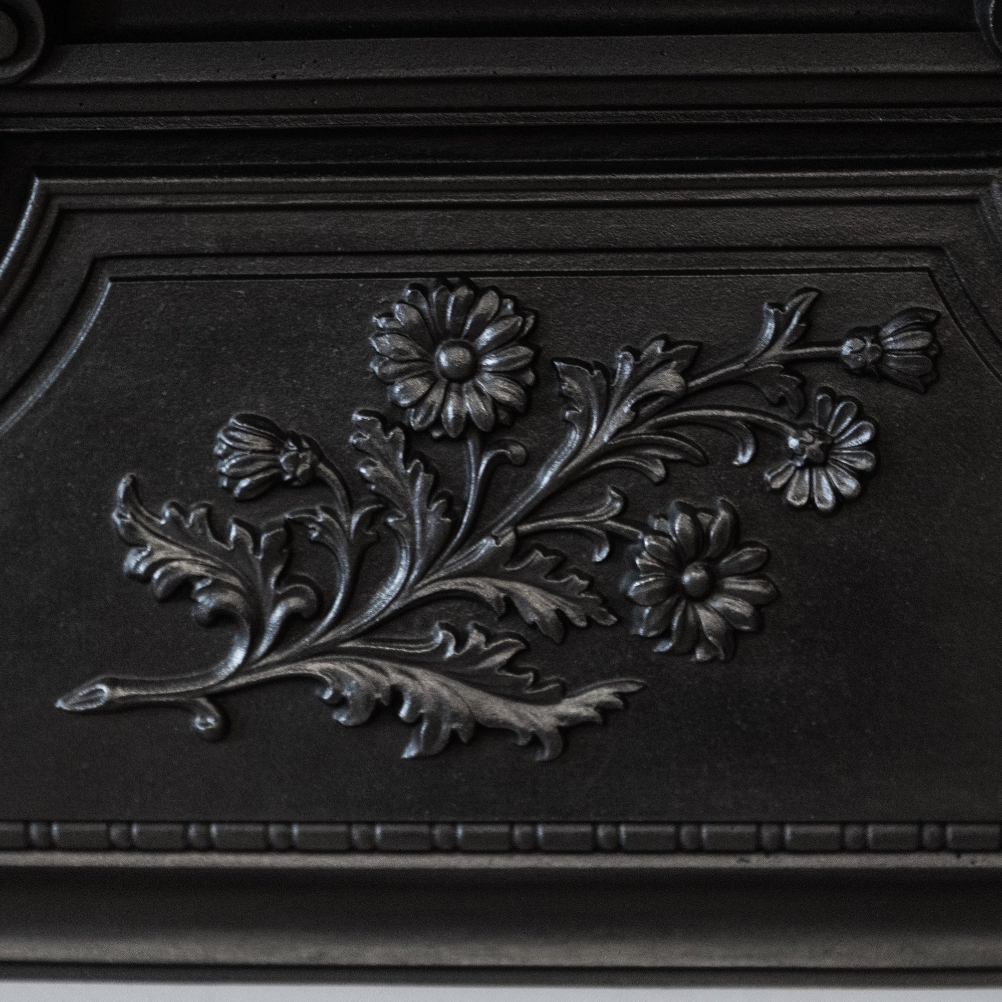 Antique Cast Iron Fireplace Surround | The Architectural Forum