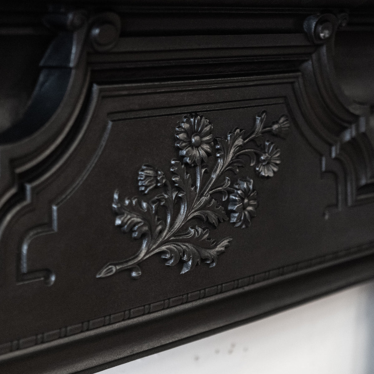Antique Cast Iron Fireplace Surround | The Architectural Forum