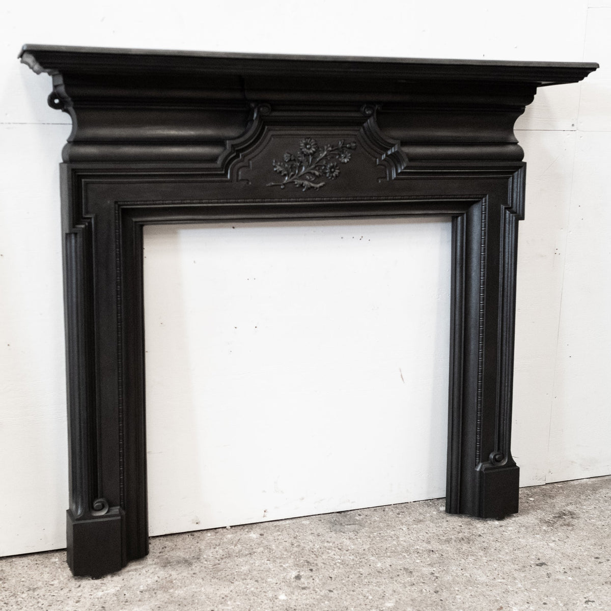 Antique Cast Iron Fireplace Surround | The Architectural Forum