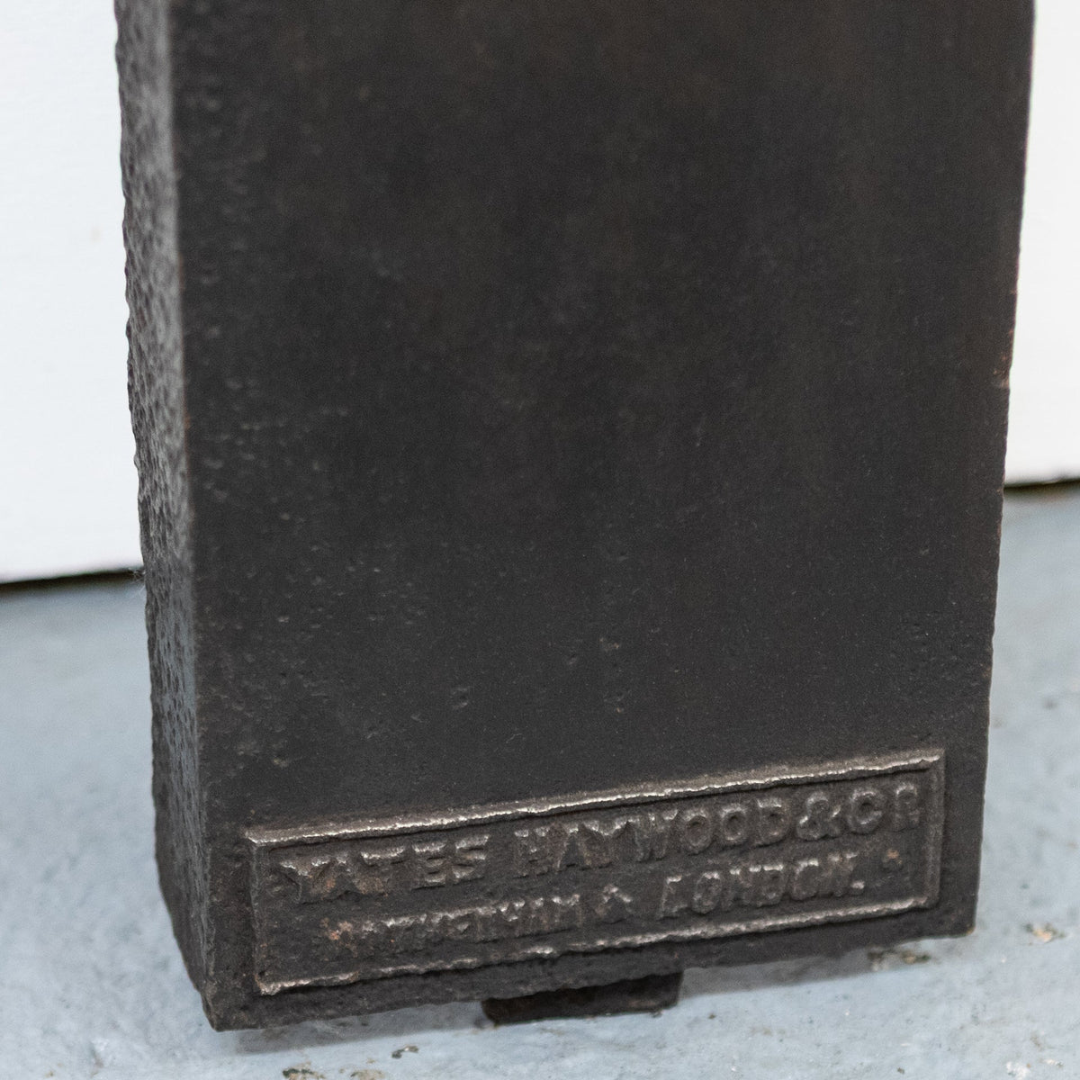 Antique Cast Iron Fireplace Surround by Yates, Haywood &amp; Co.