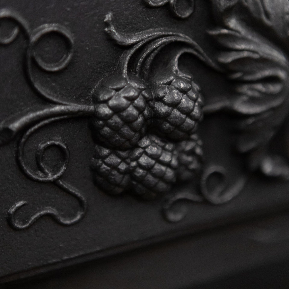 Antique Ornate Georgian Cast Iron Hob Grate Insert | The Architectural Forum
