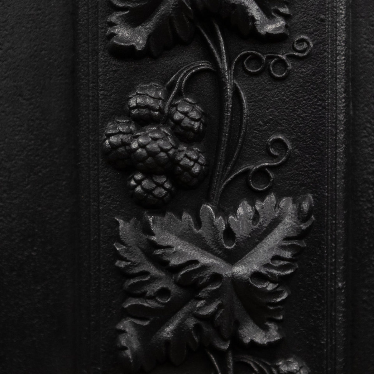 Antique Ornate Georgian Cast Iron Hob Grate Insert | The Architectural Forum