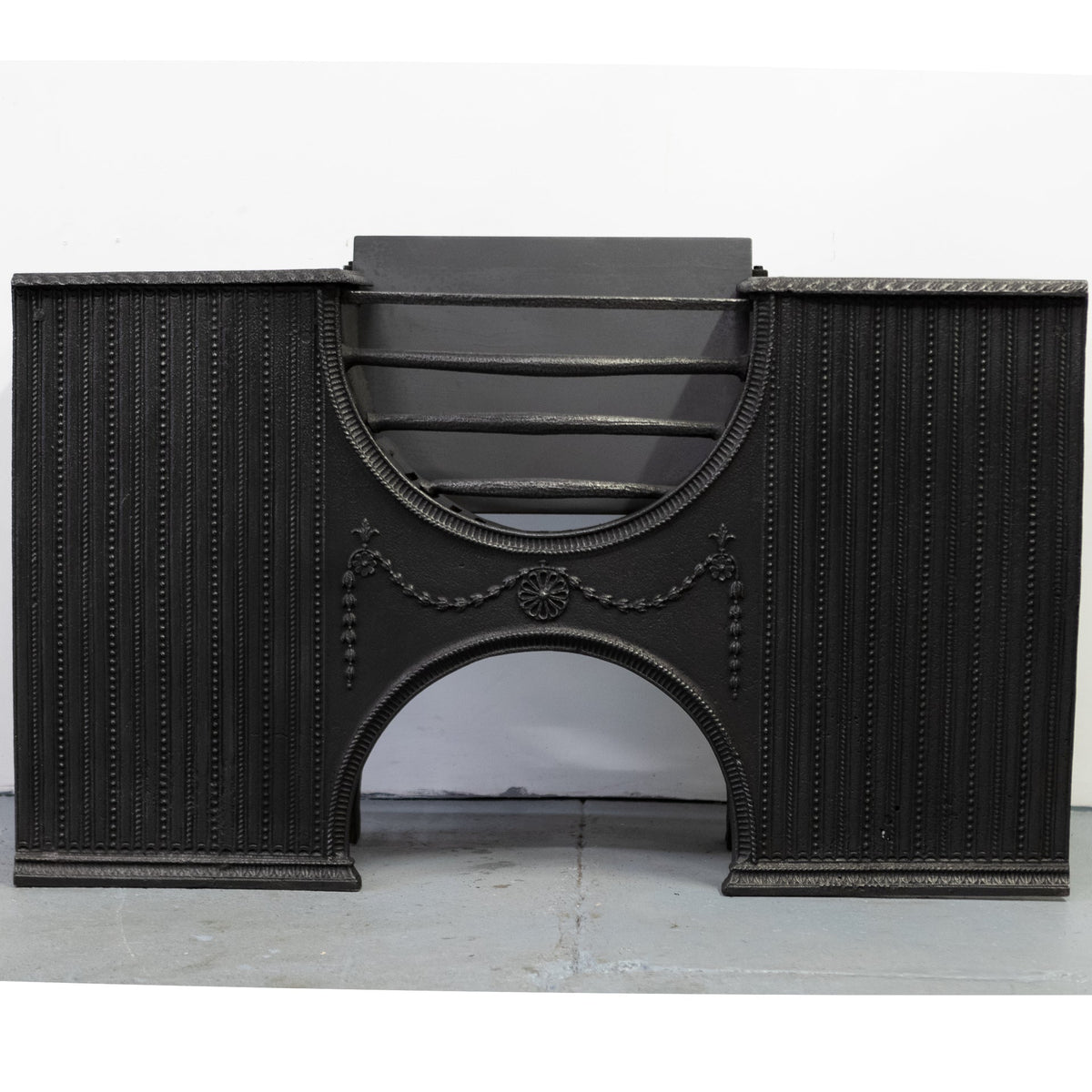 Antique Regency Cast Iron Hourglass Hob Grate | The Architectural Forum