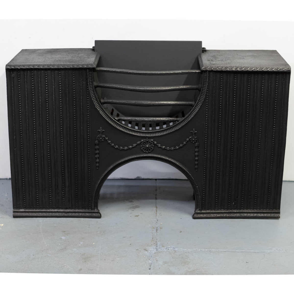 Antique Regency Cast Iron Hourglass Hob Grate | The Architectural Forum