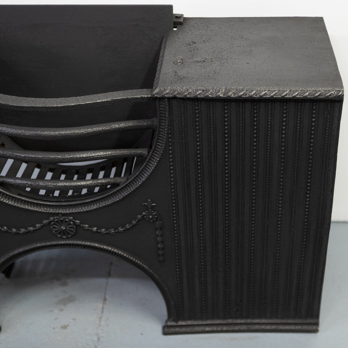 Antique Regency Cast Iron Hourglass Hob Grate | The Architectural Forum