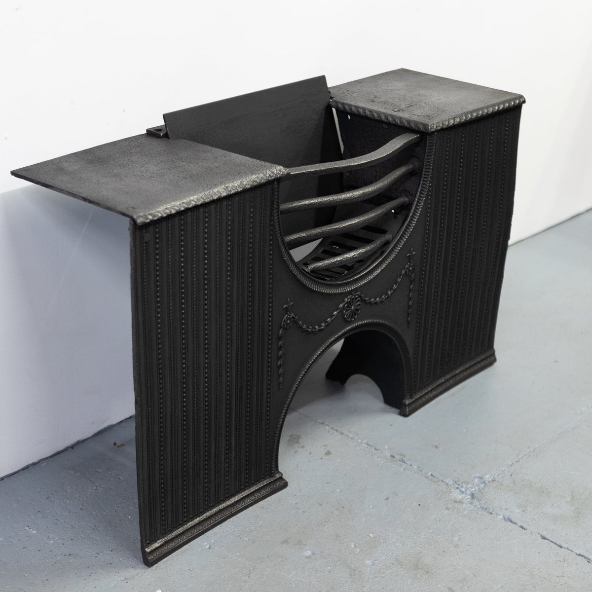Antique Regency Cast Iron Hourglass Hob Grate | The Architectural Forum