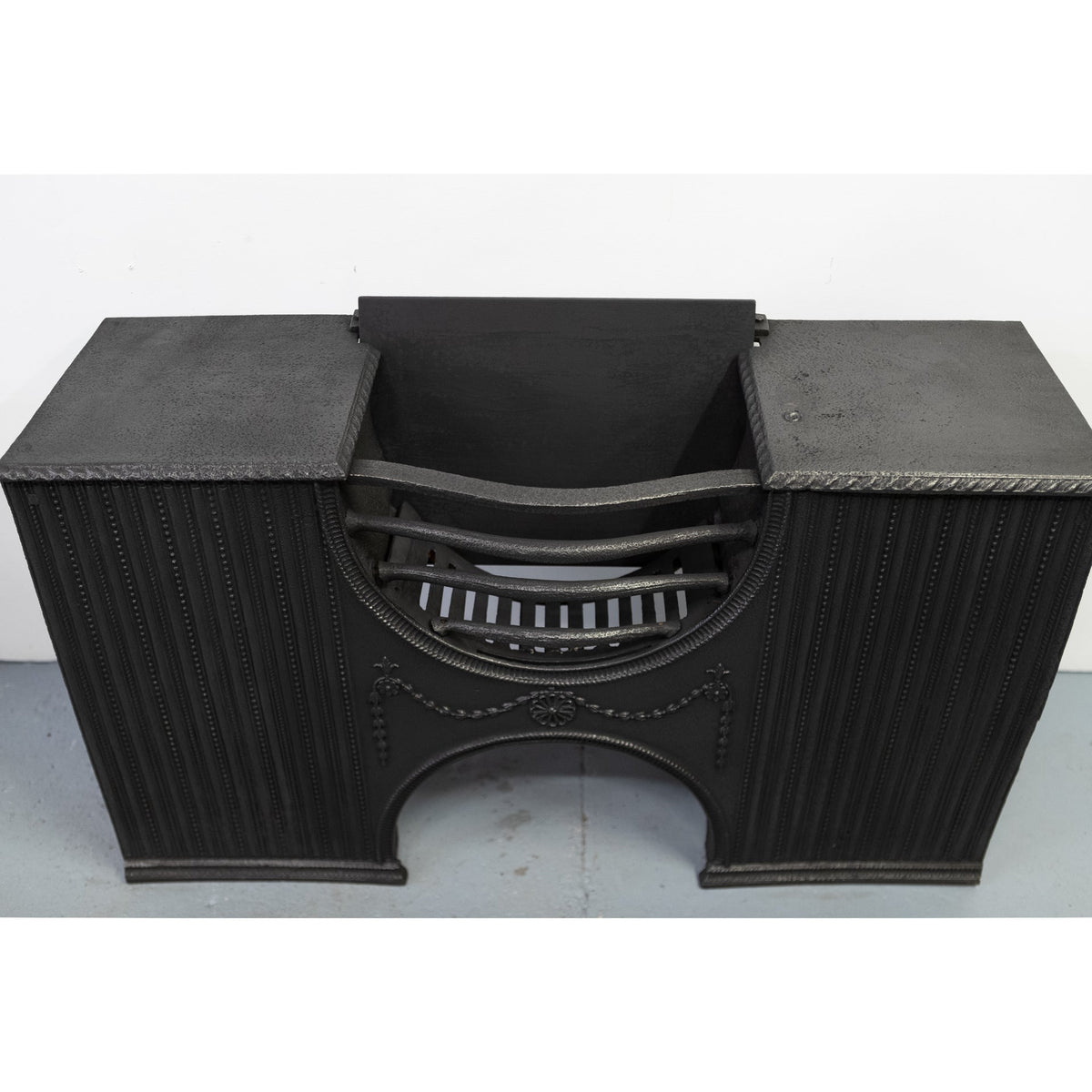 Antique Regency Cast Iron Hourglass Hob Grate | The Architectural Forum