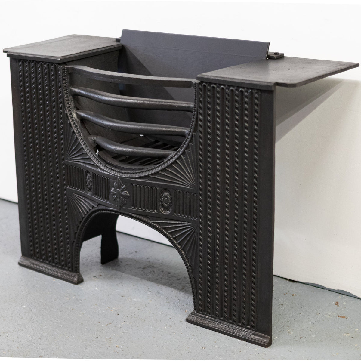 Antique Regency Cast Iron Hourglass Hob Grate | The Architectural Forum
