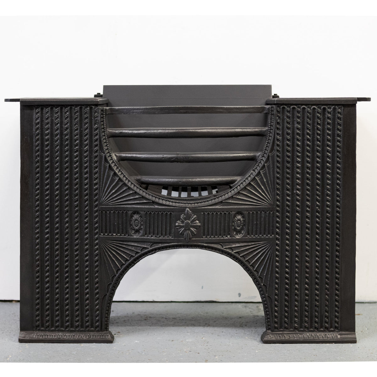 Antique Regency Cast Iron Hourglass Hob Grate | The Architectural Forum