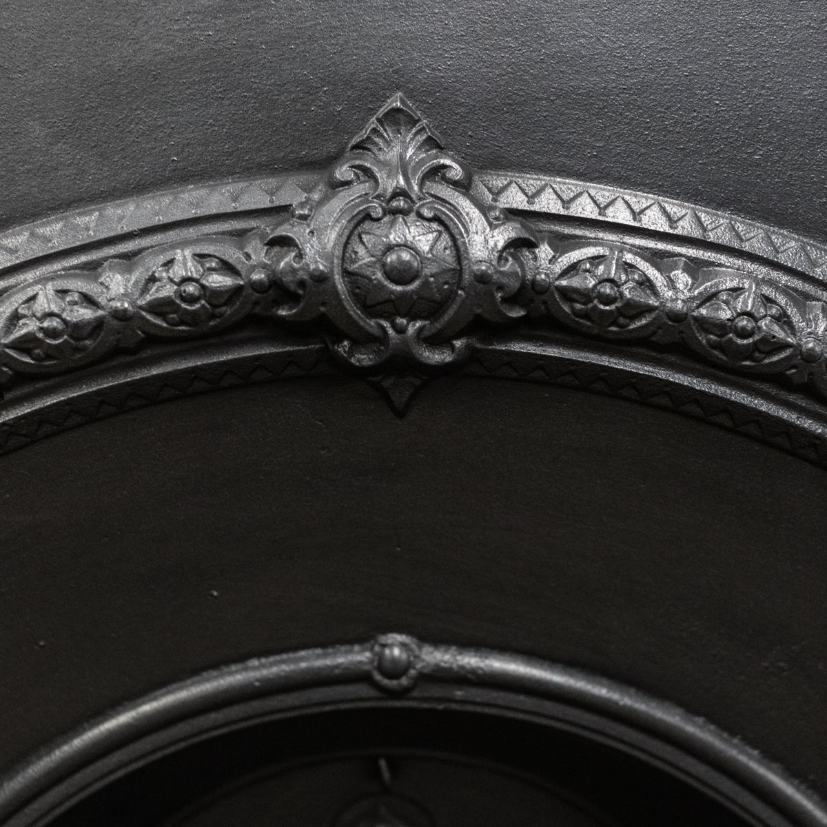 Antique Cast Iron Arched Fireplace Insert | The Architectural Forum