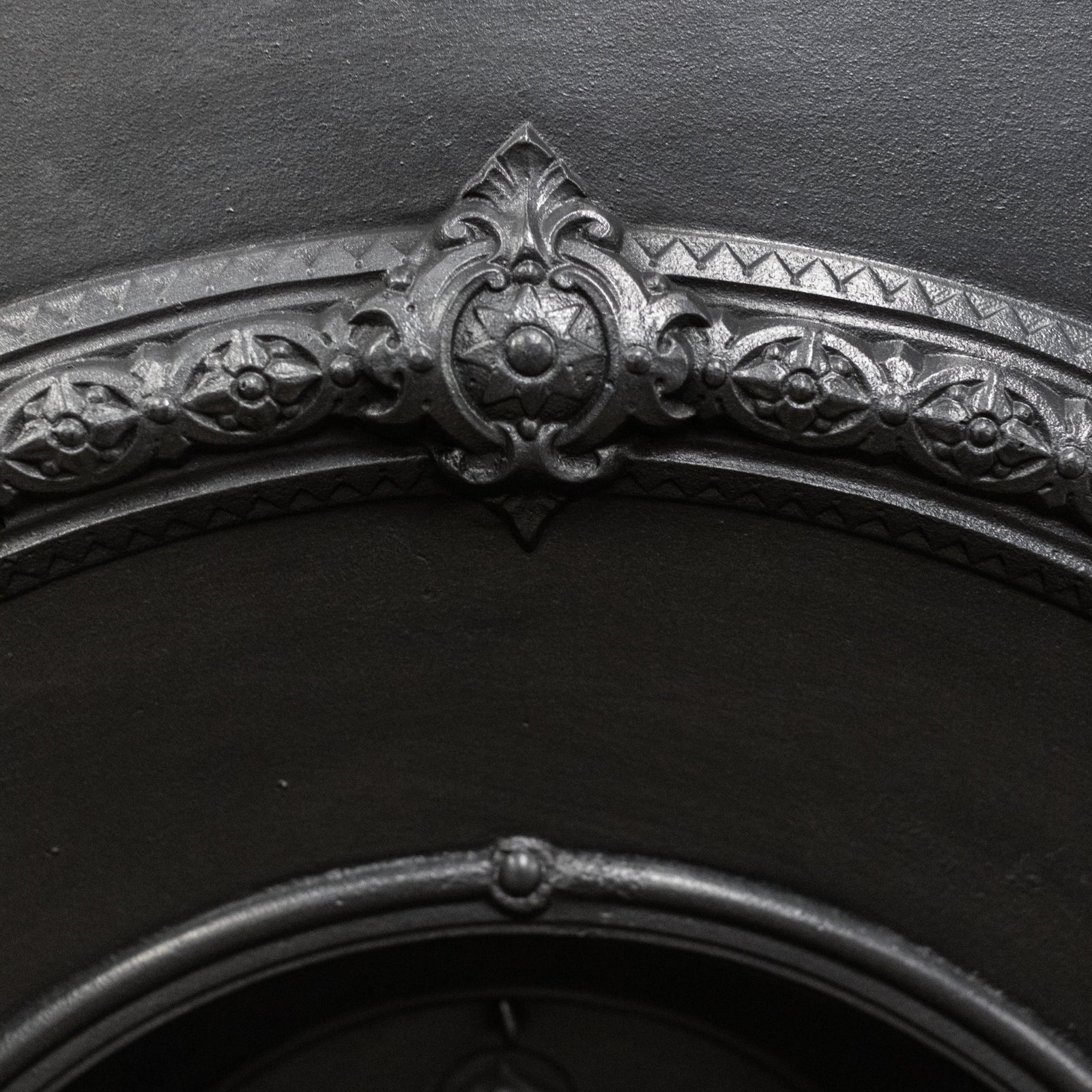 Antique Cast Iron Arched Fireplace Insert | The Architectural Forum