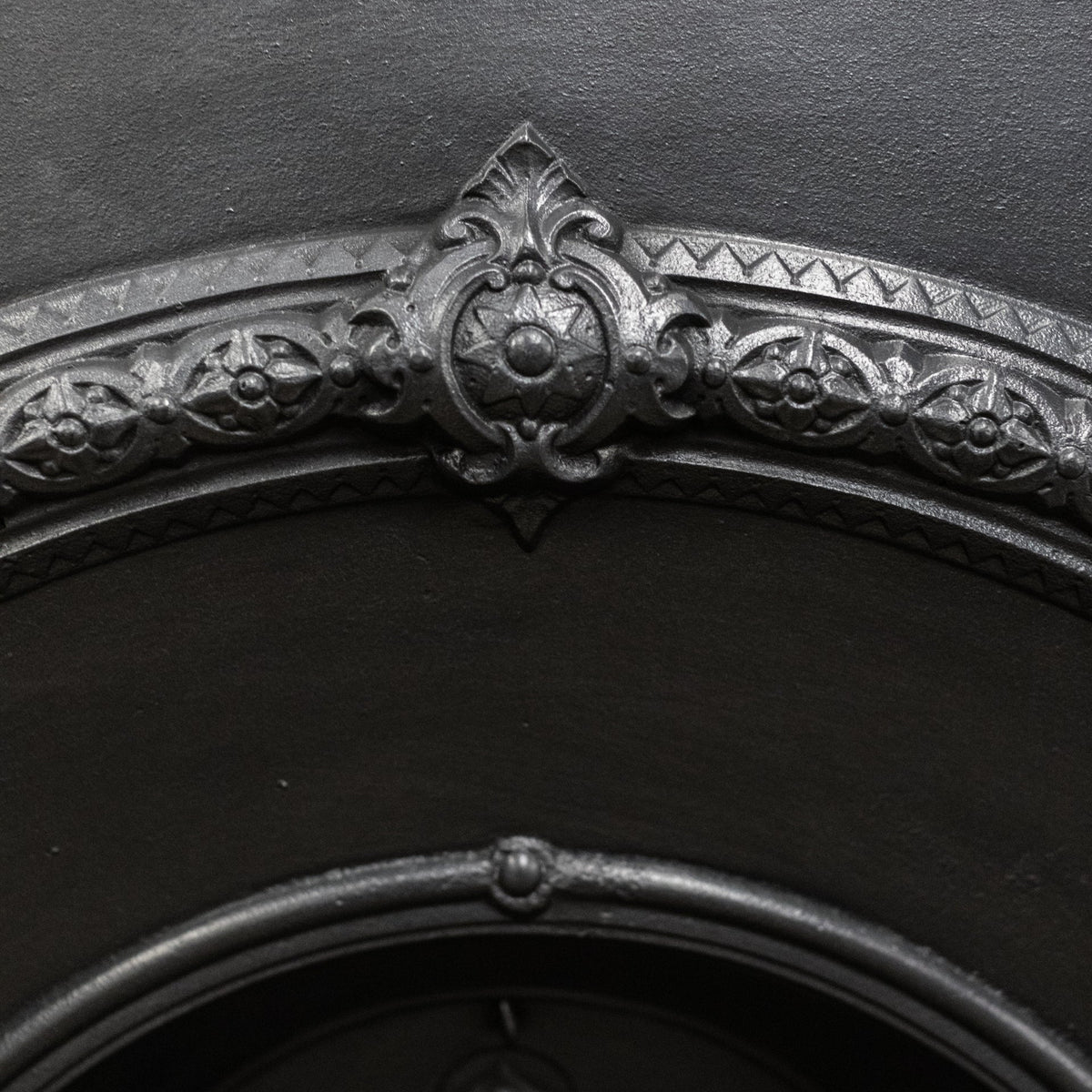 Antique Cast Iron Arched Fireplace Insert | The Architectural Forum
