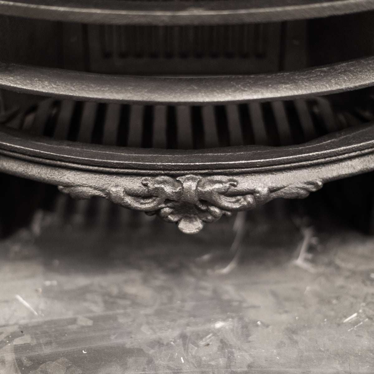 Antique Victorian Cast Iron Arched Fireplace Insert | The Architectural Forum