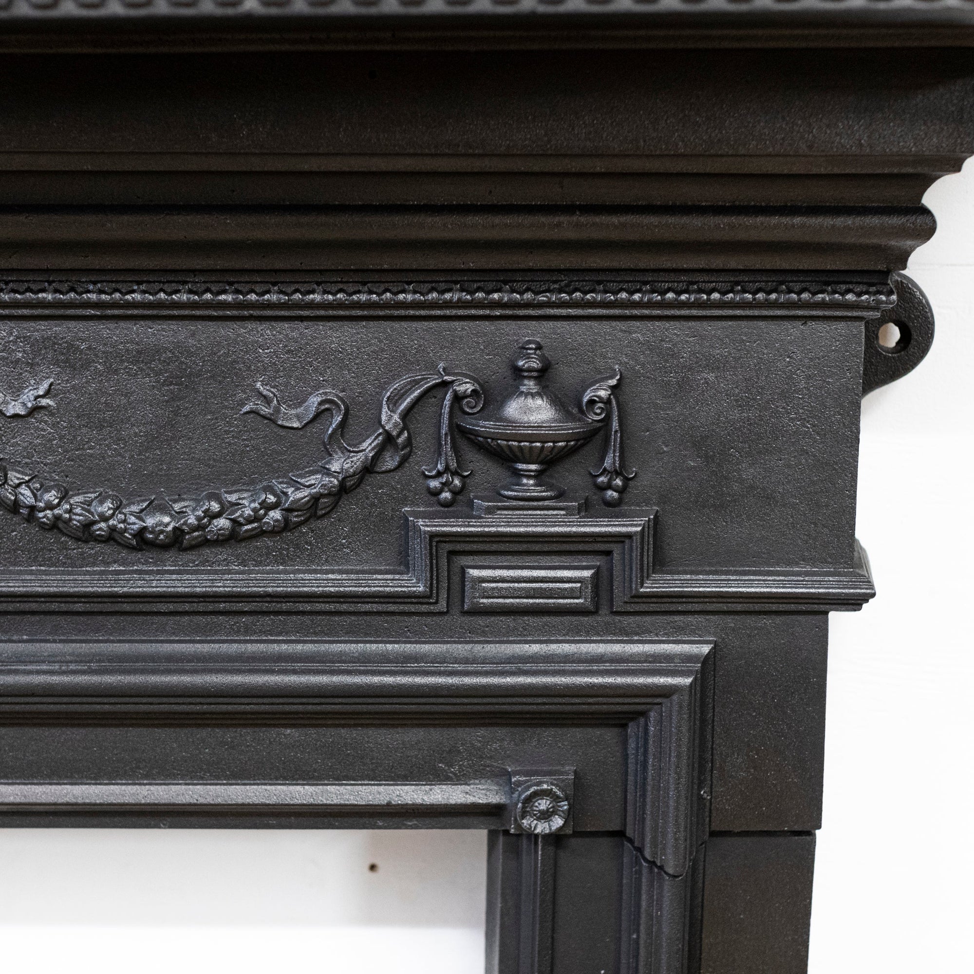 Antique Cast Iron Fireplace Surround | The Architectural Forum