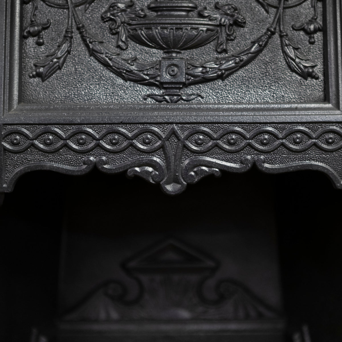 Antique Victorian Tiled Fireplace Insert | The Architectural Forum