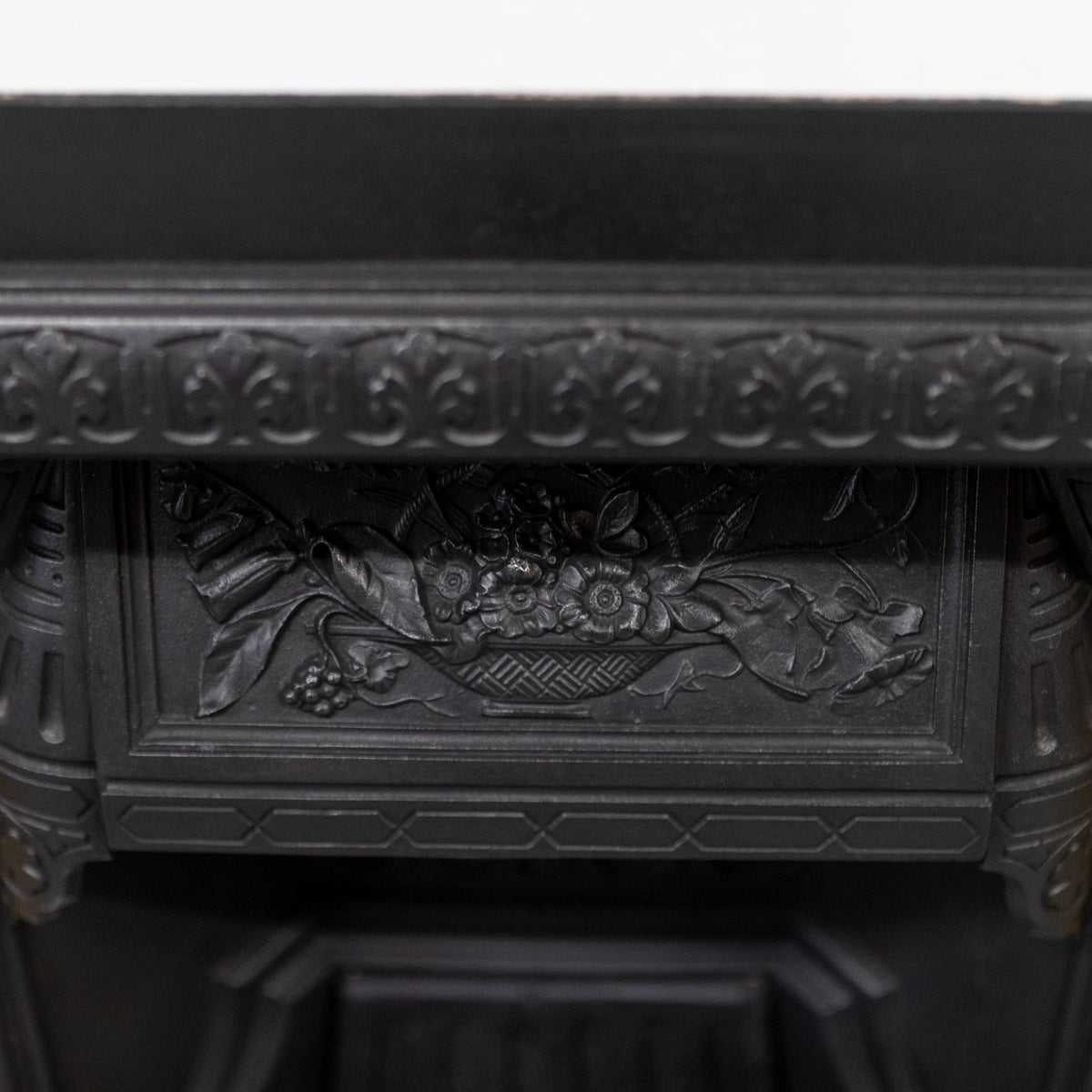 Antique Victorian Tiled Fireplace Insert | Pair Available | The Architectural Forum