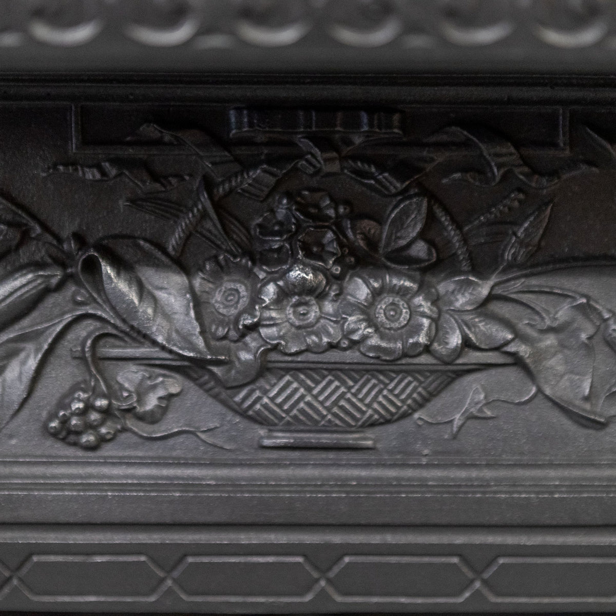 Antique Victorian Tiled Fireplace Insert | Pair Available | The Architectural Forum