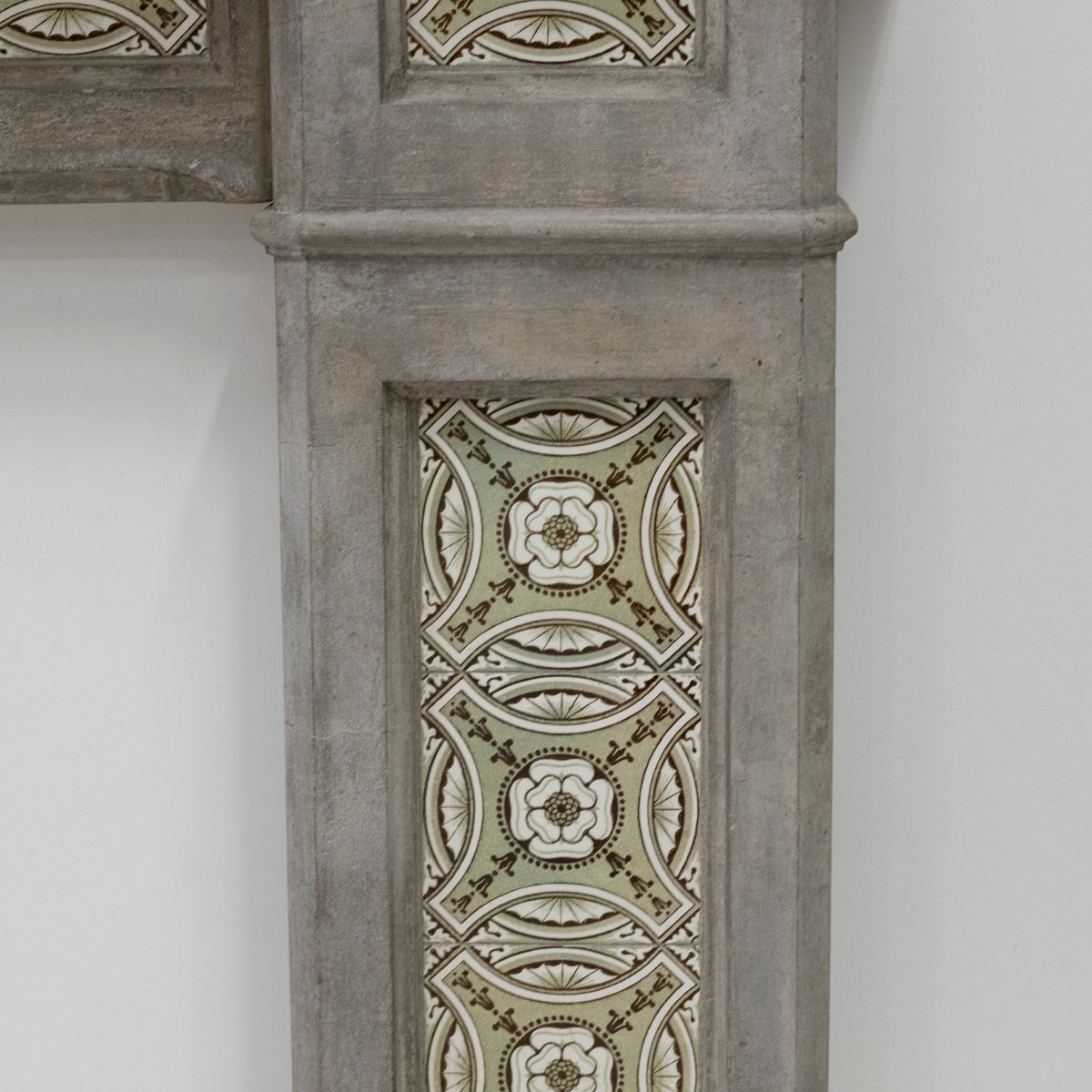 Rare Victorian Stone Fireplace Surround with Minton Tiles | The Architectural Forum