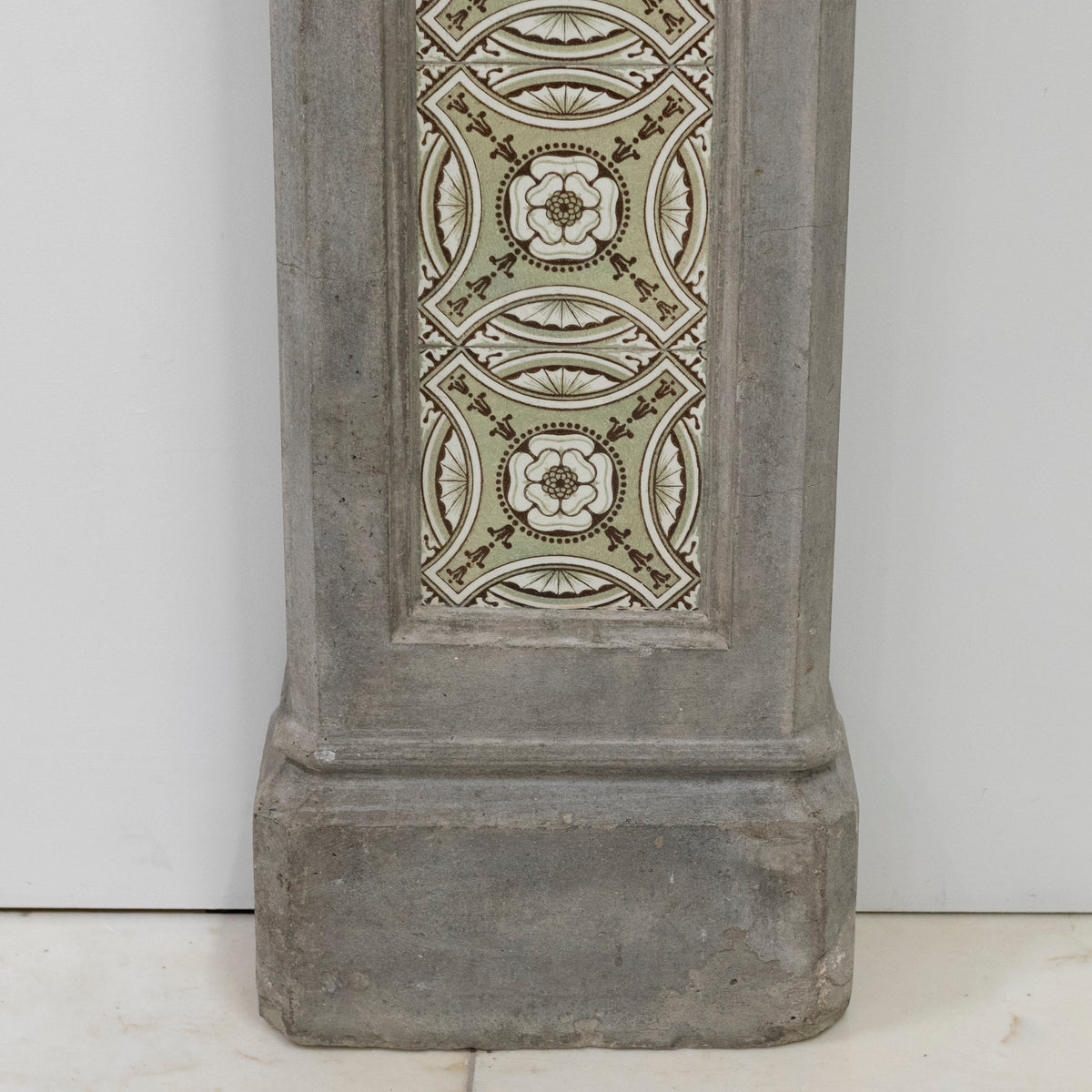 Rare Victorian Stone Fireplace Surround with Minton Tiles | The Architectural Forum