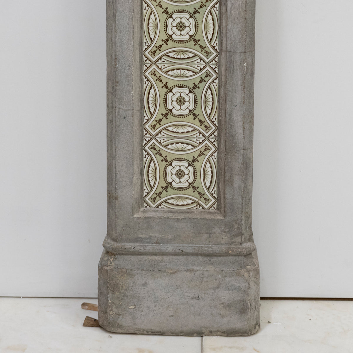 Rare Victorian Stone Fireplace Surround with Minton Tiles | The Architectural Forum