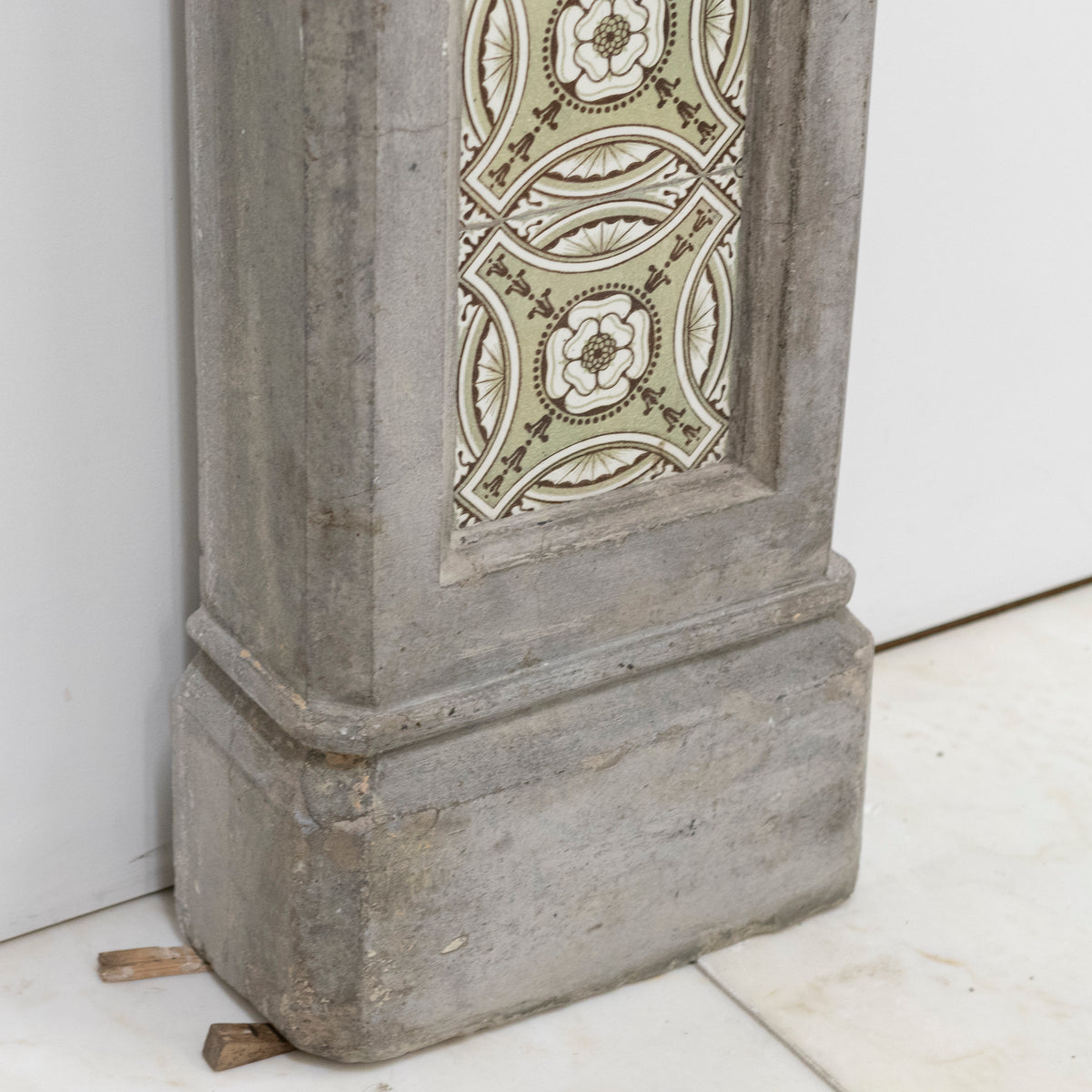 Rare Victorian Stone Fireplace Surround with Minton Tiles | The Architectural Forum