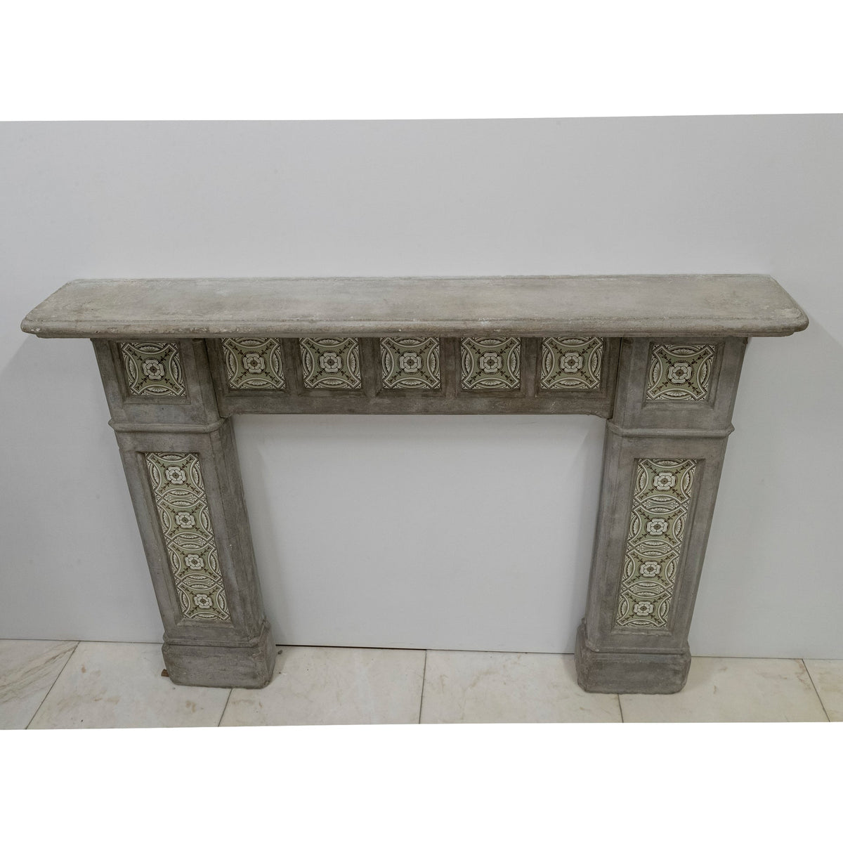 Rare Victorian Stone Fireplace Surround with Minton Tiles | The Architectural Forum