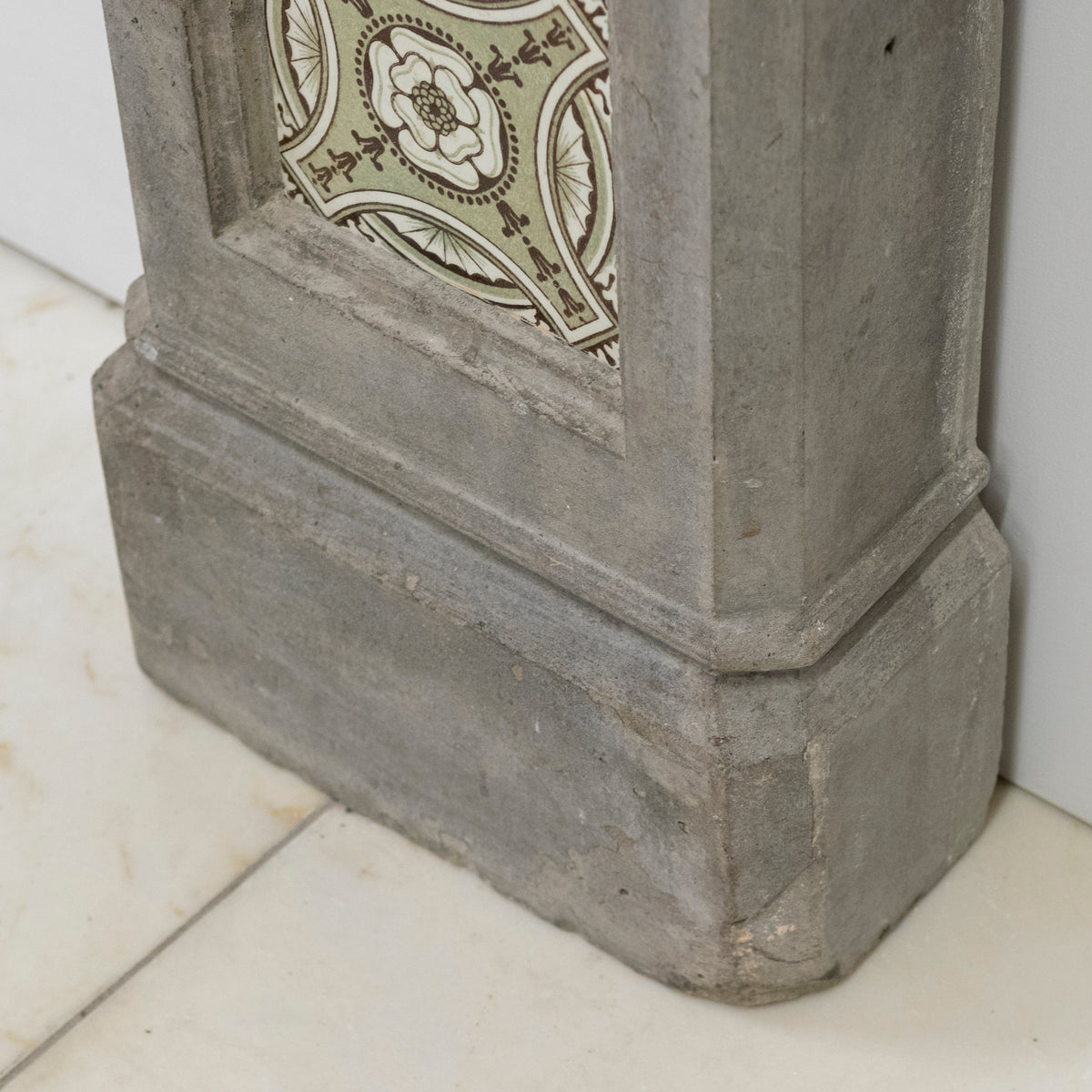 Rare Victorian Stone Fireplace Surround with Minton Tiles | The Architectural Forum