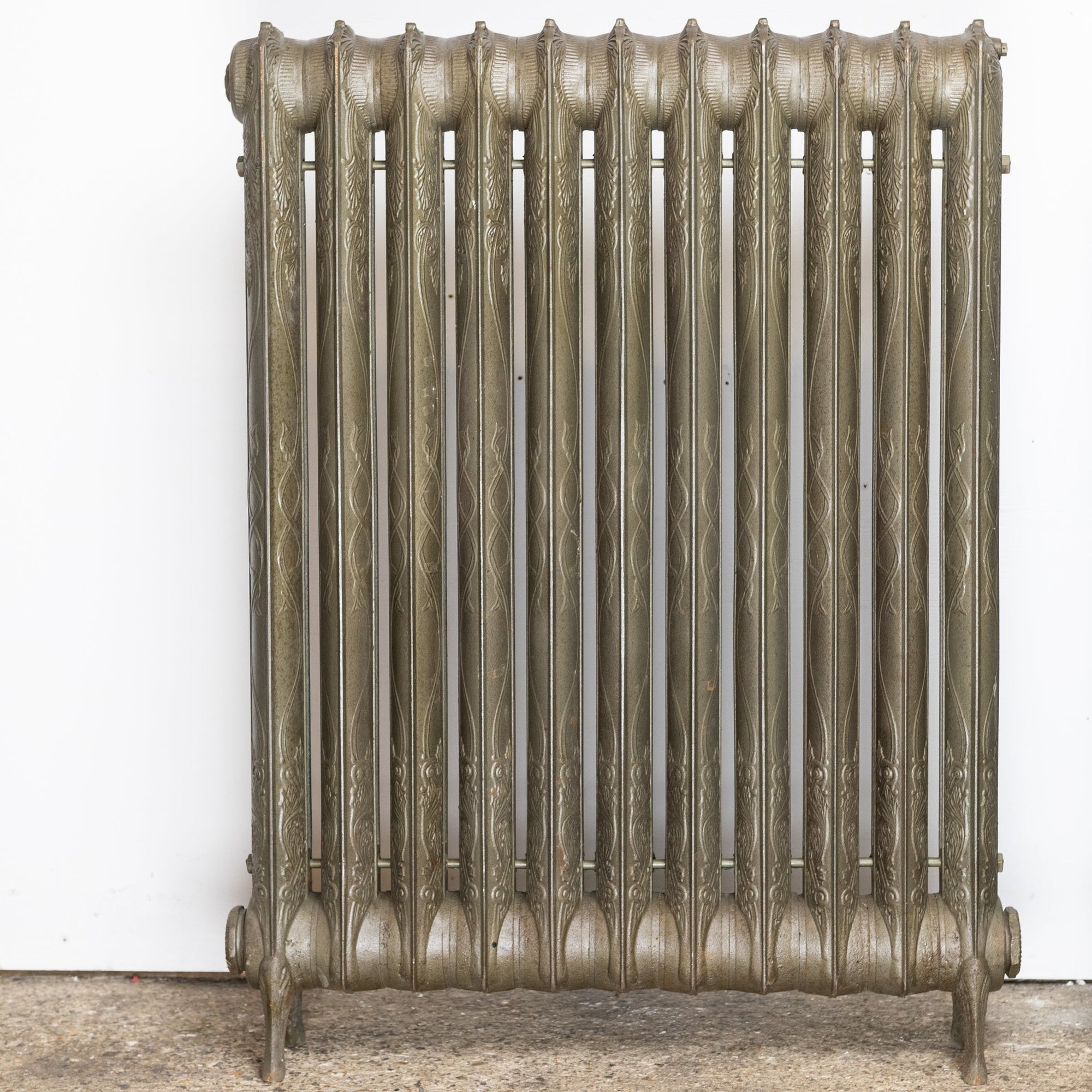 Antique Decorative Cast Iron Two Column Radiator | The Architectural Forum