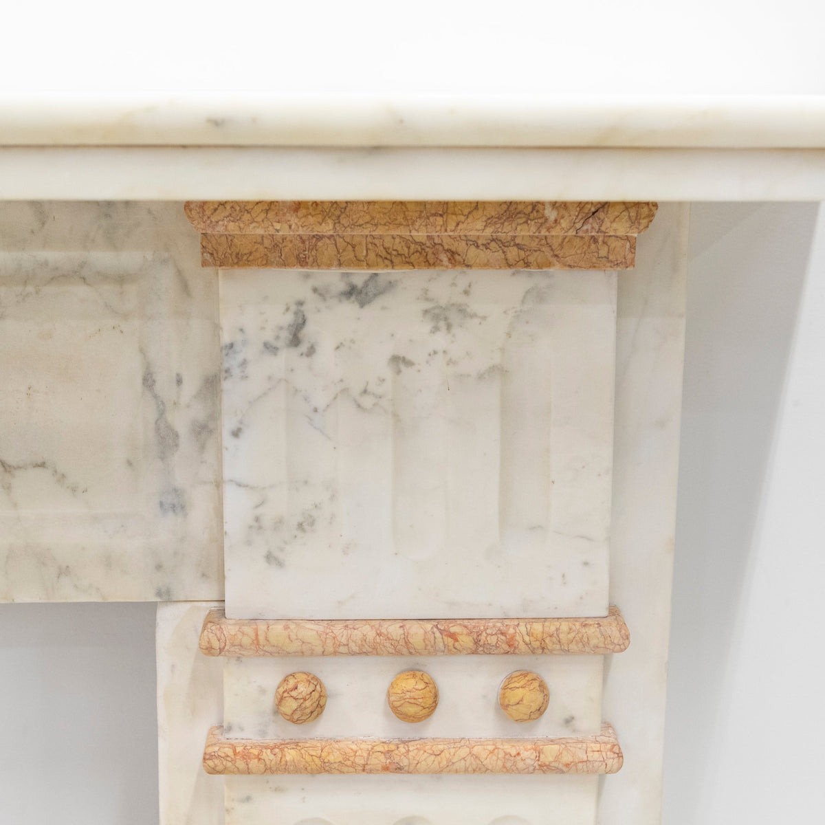Antique Edwardian Marble Chimneypiece