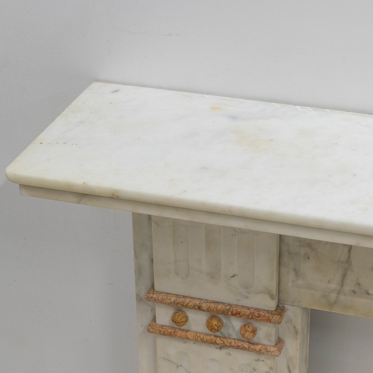 Antique Edwardian Marble Chimneypiece