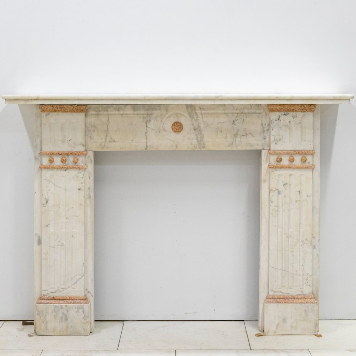 Antique Edwardian Marble Chimneypiece | The Architectural Forum