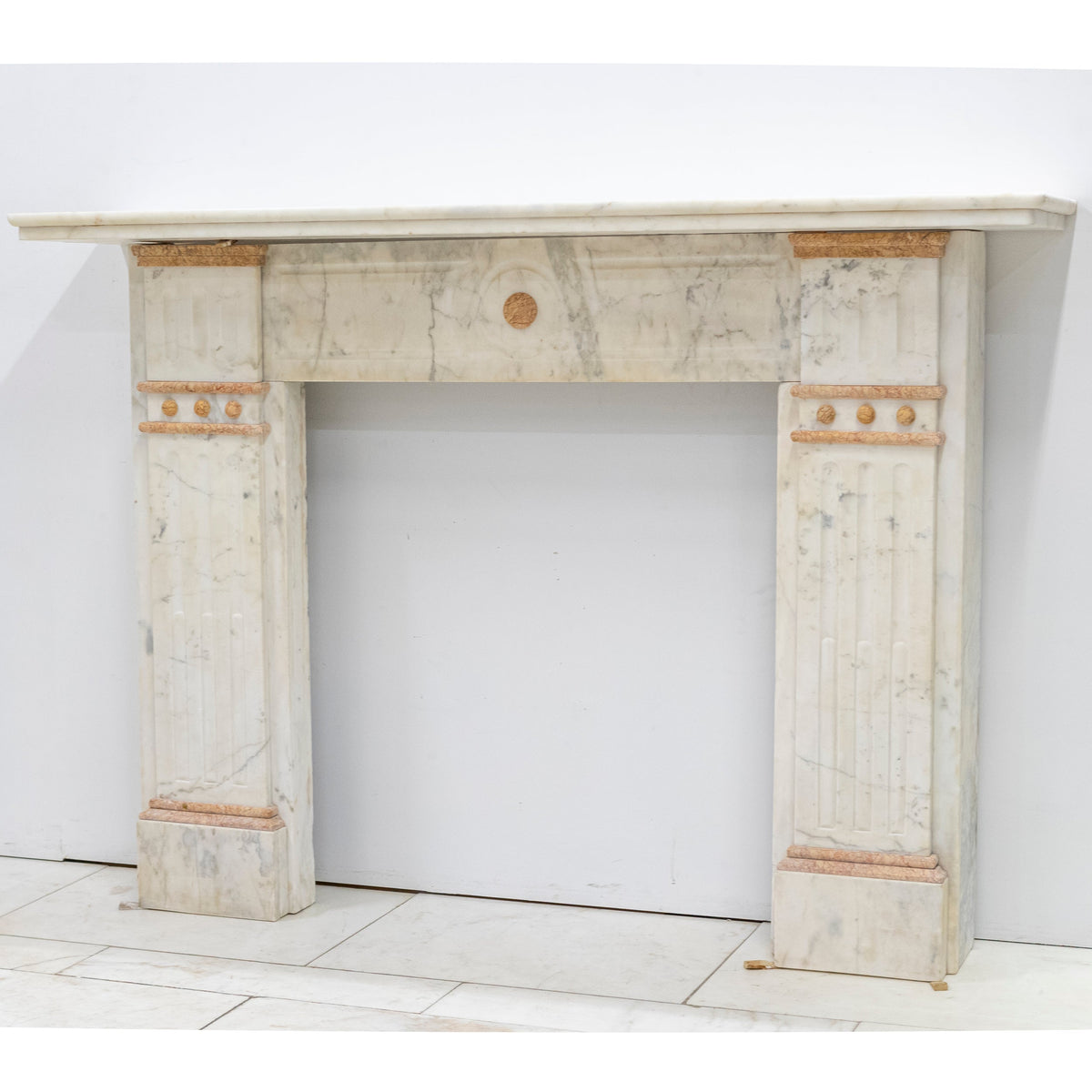 Antique Edwardian Marble Chimneypiece | The Architectural Forum