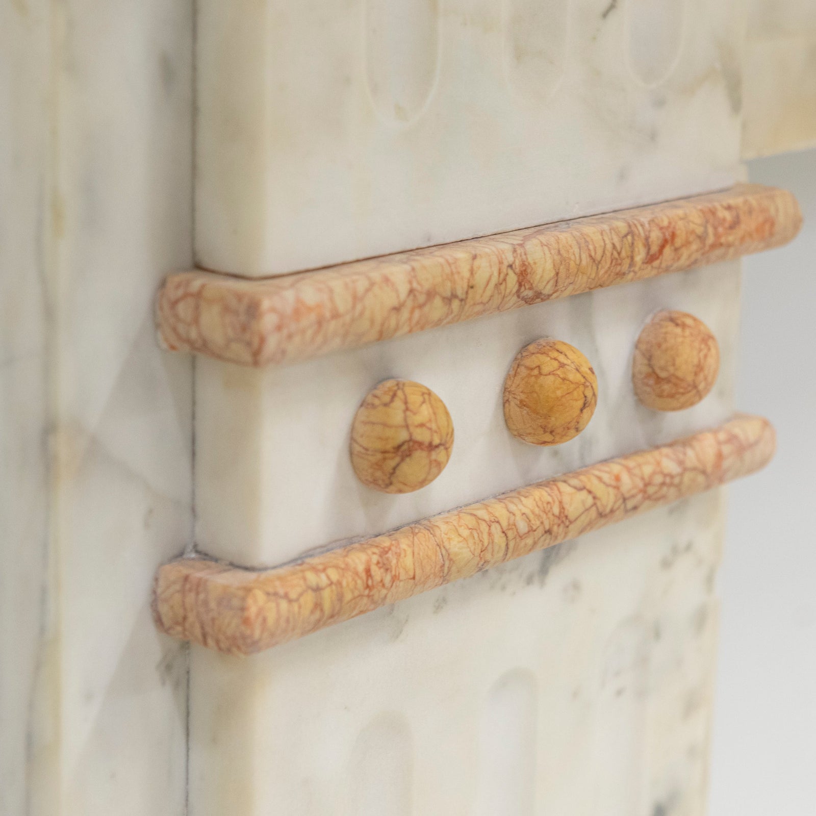 Antique Edwardian Marble Chimneypiece