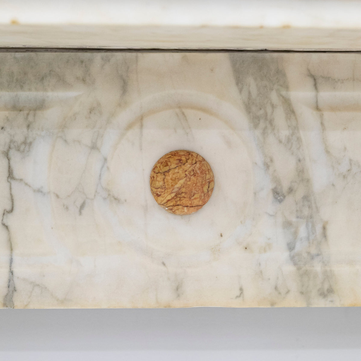 Antique Edwardian Marble Chimneypiece