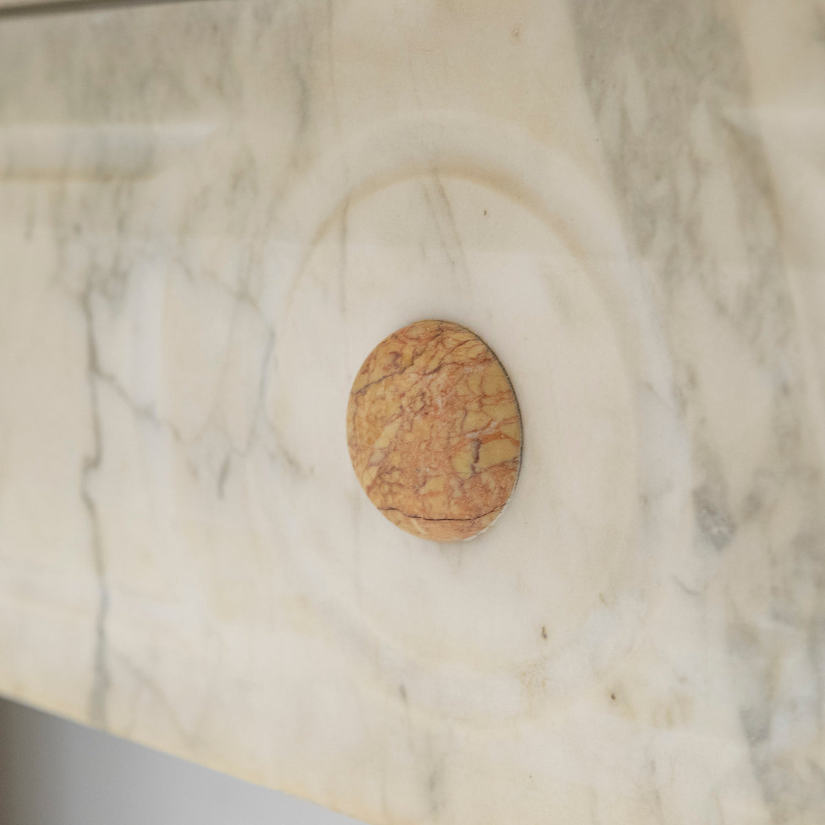 Antique Edwardian Marble Chimneypiece