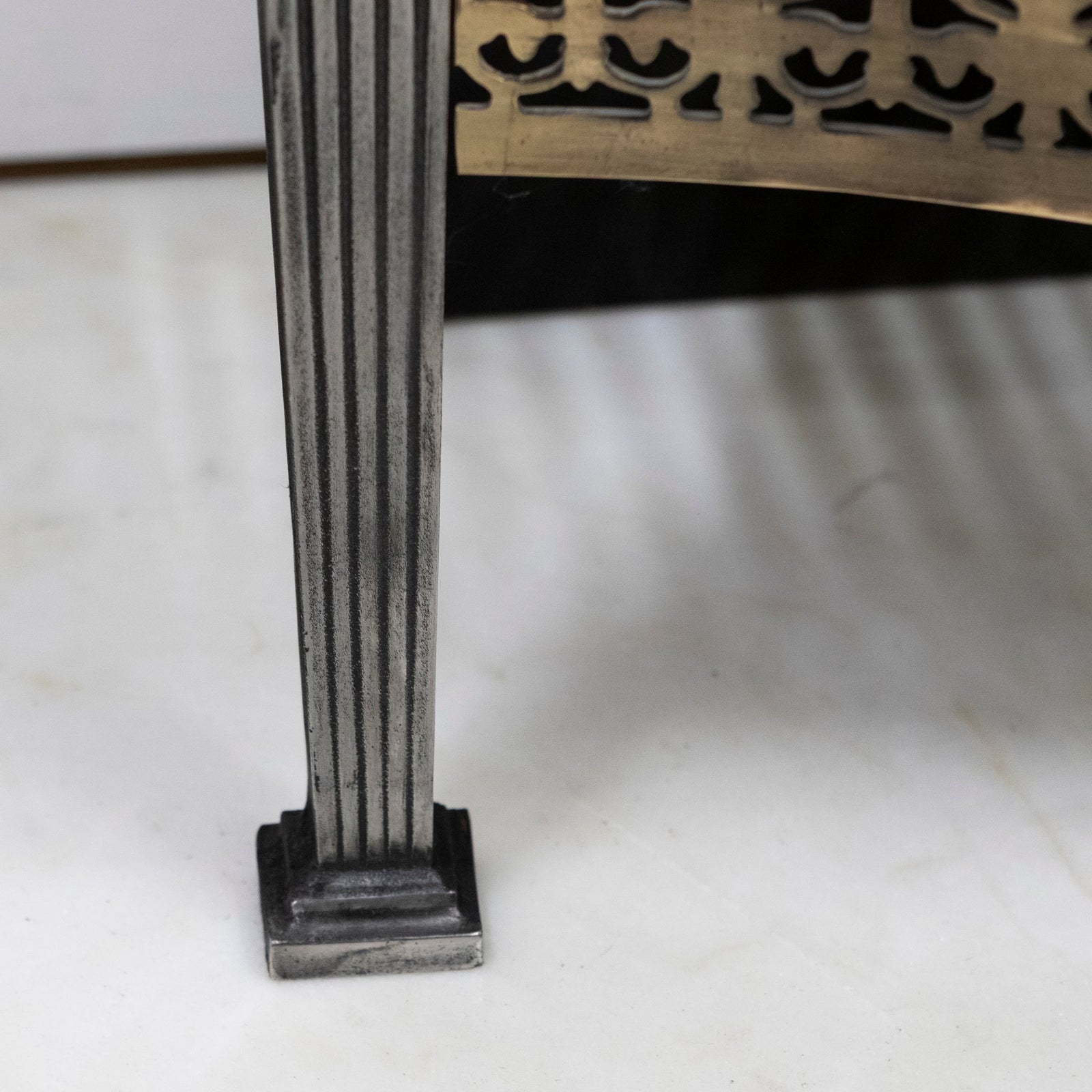 Reclaimed Polished Cast Iron Georgian Style Fire Basket | The Architectural Forum