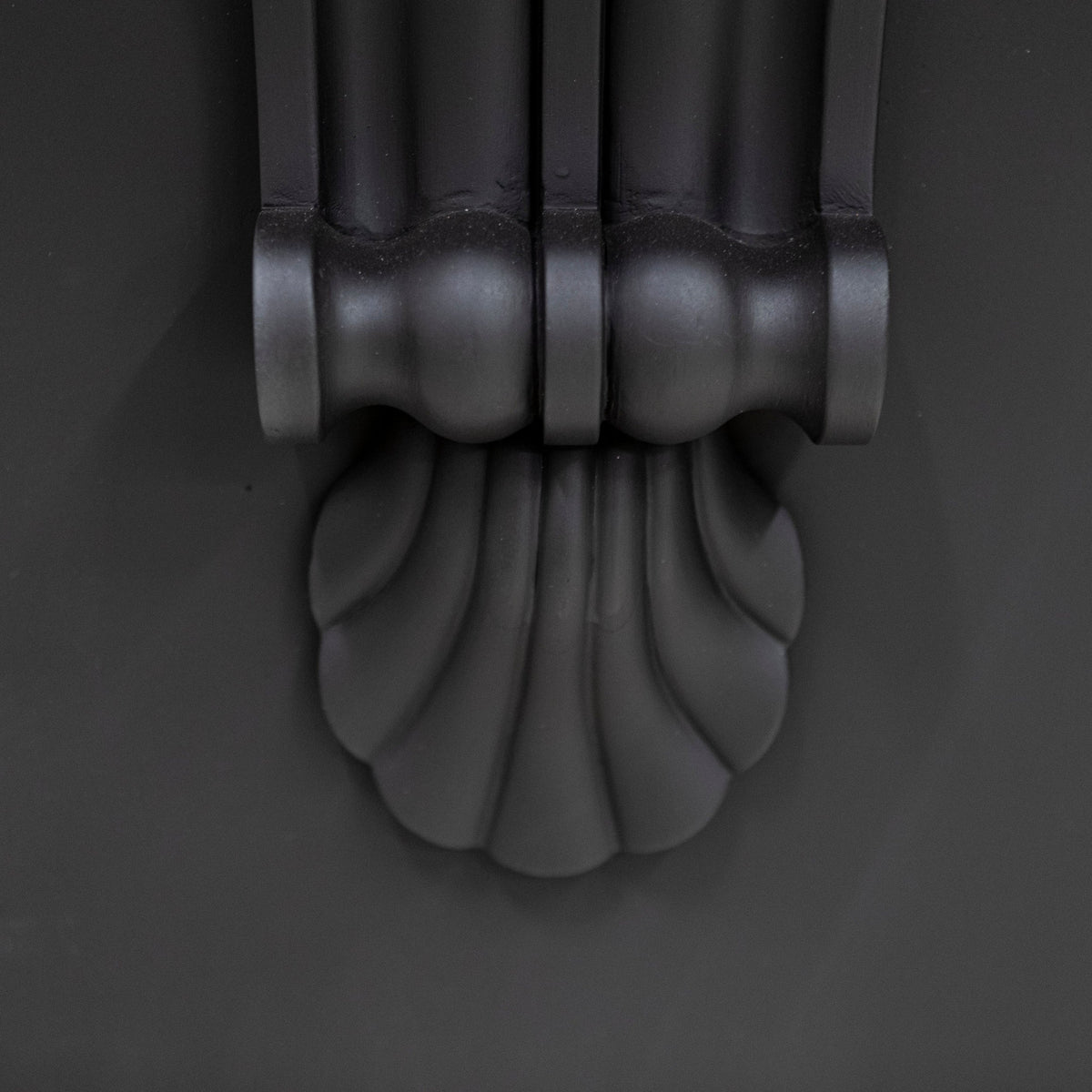 Monumental Antique Victorian Slate Fireplace Surround With Corbels | The Architectural Forum