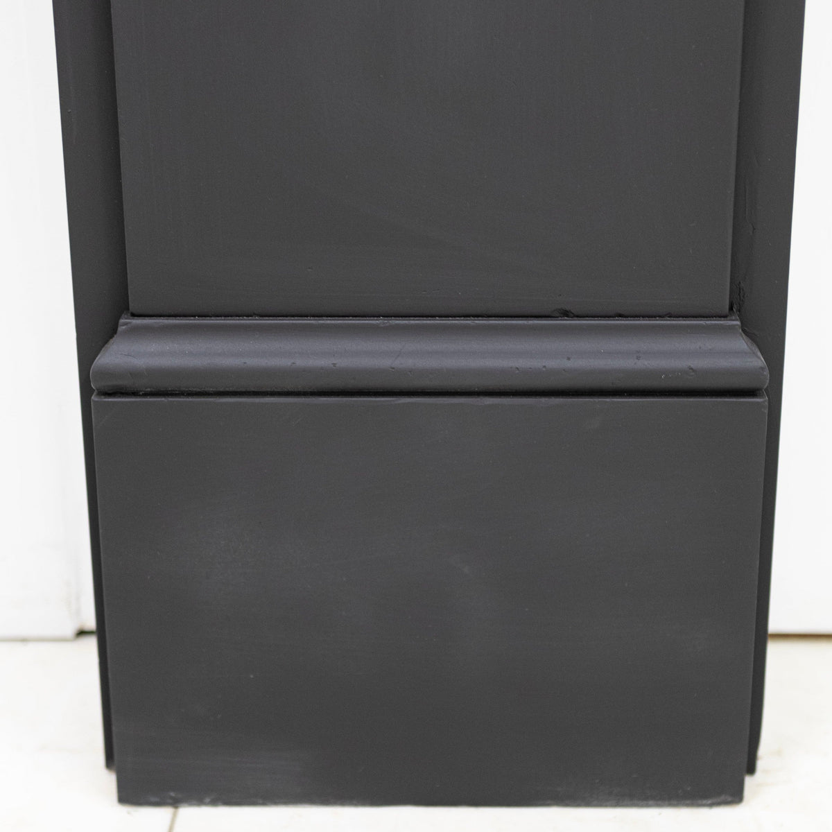 Monumental Antique Victorian Slate Fireplace Surround With Corbels | The Architectural Forum