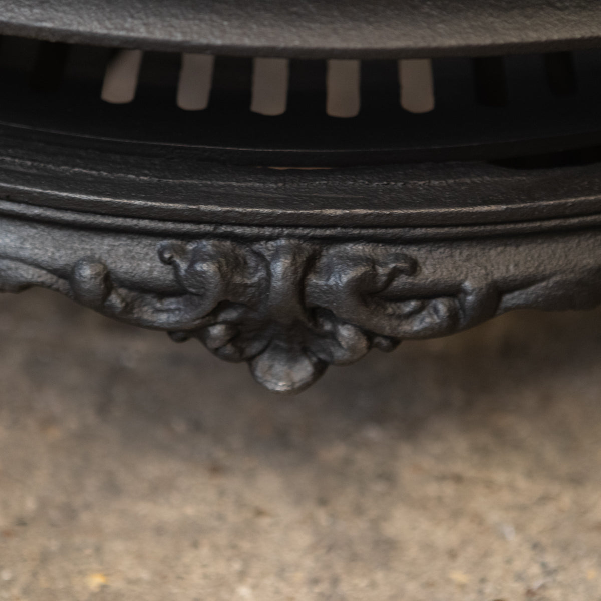 Antique Cast Iron Arched Fireplace Insert | The Architectural Forum