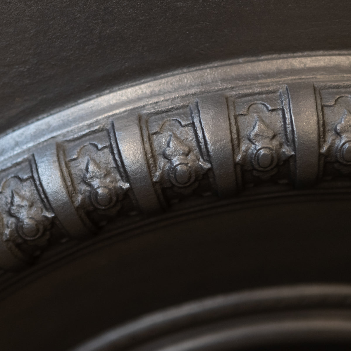 Antique Cast Iron Arched Fireplace Insert | The Architectural Forum