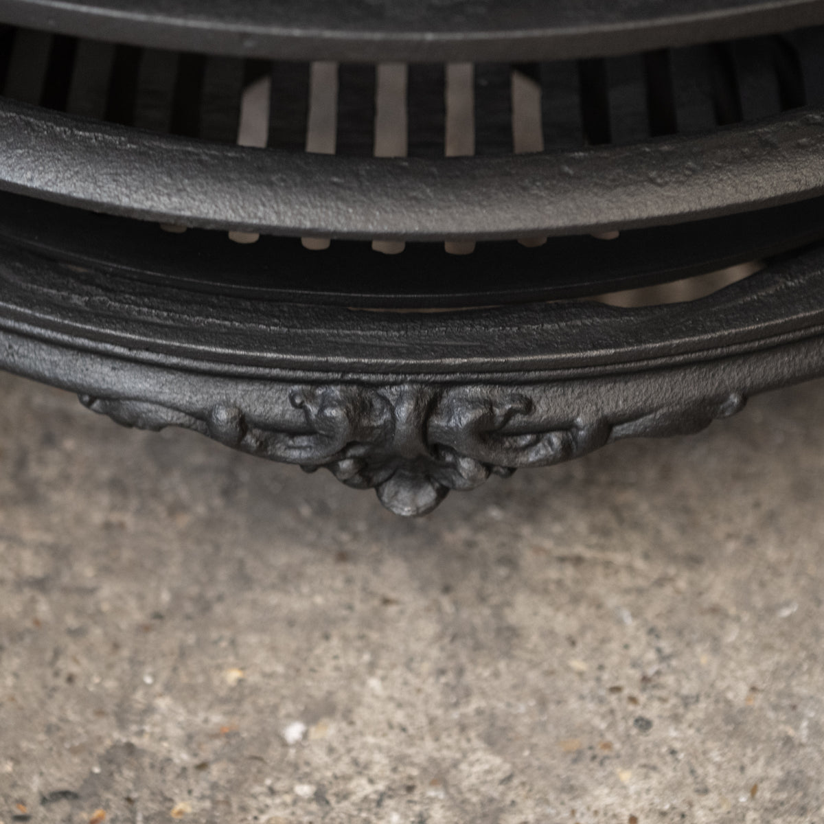 Antique Cast Iron Arched Fireplace Insert | The Architectural Forum