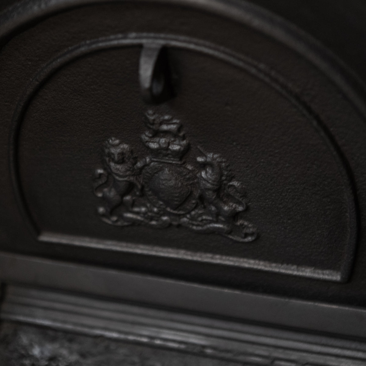 Antique Cast Iron Arched Fireplace Insert | The Architectural Forum