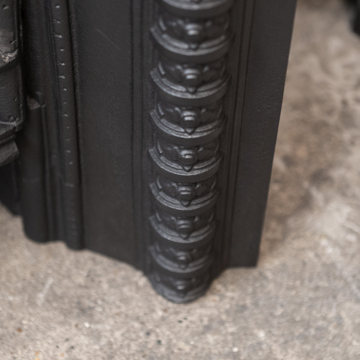 Antique Cast Iron Arched Fireplace Insert | The Architectural Forum