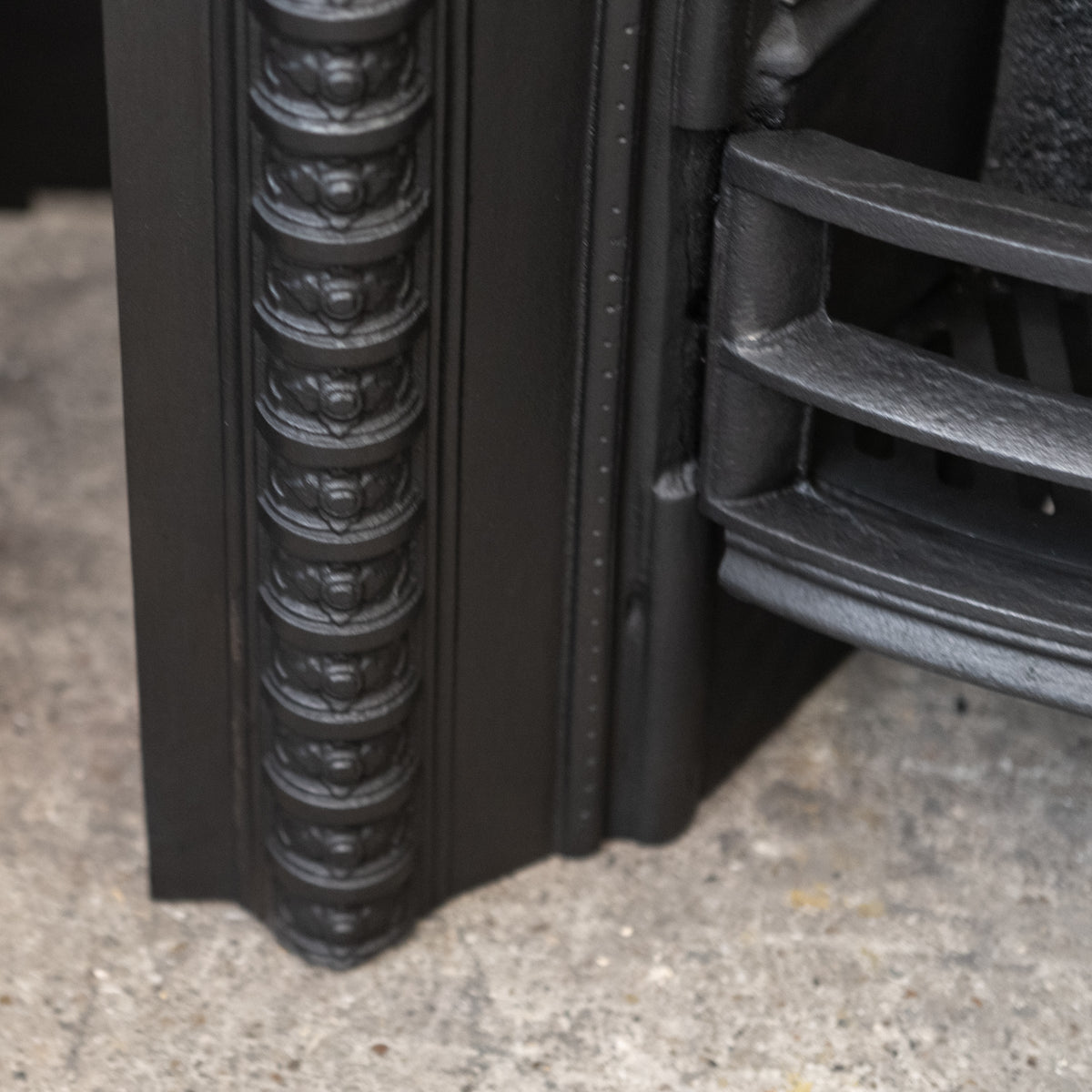 Antique Cast Iron Arched Fireplace Insert | The Architectural Forum