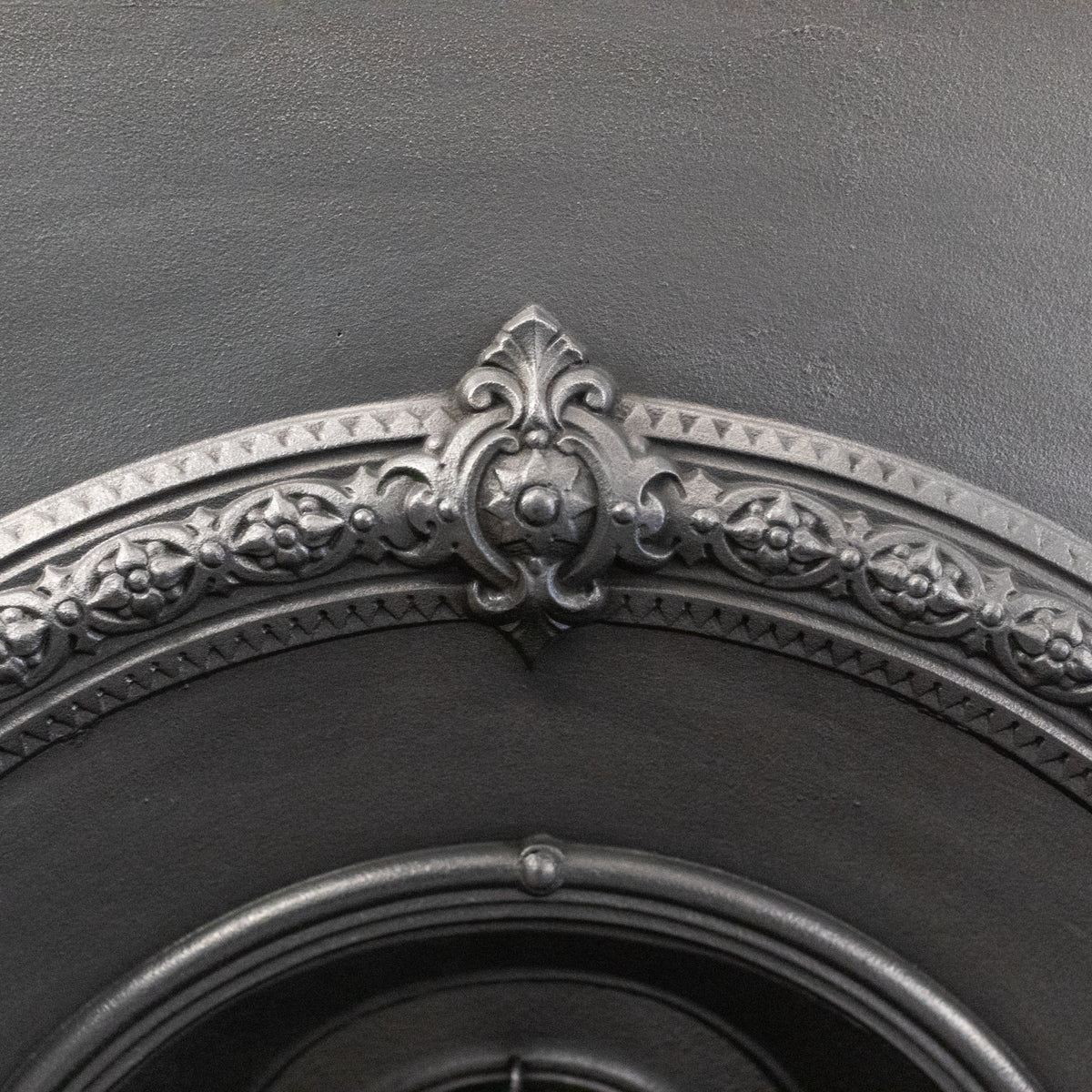 Antique Cast Iron Arched Fireplace Insert | The Architectural Forum