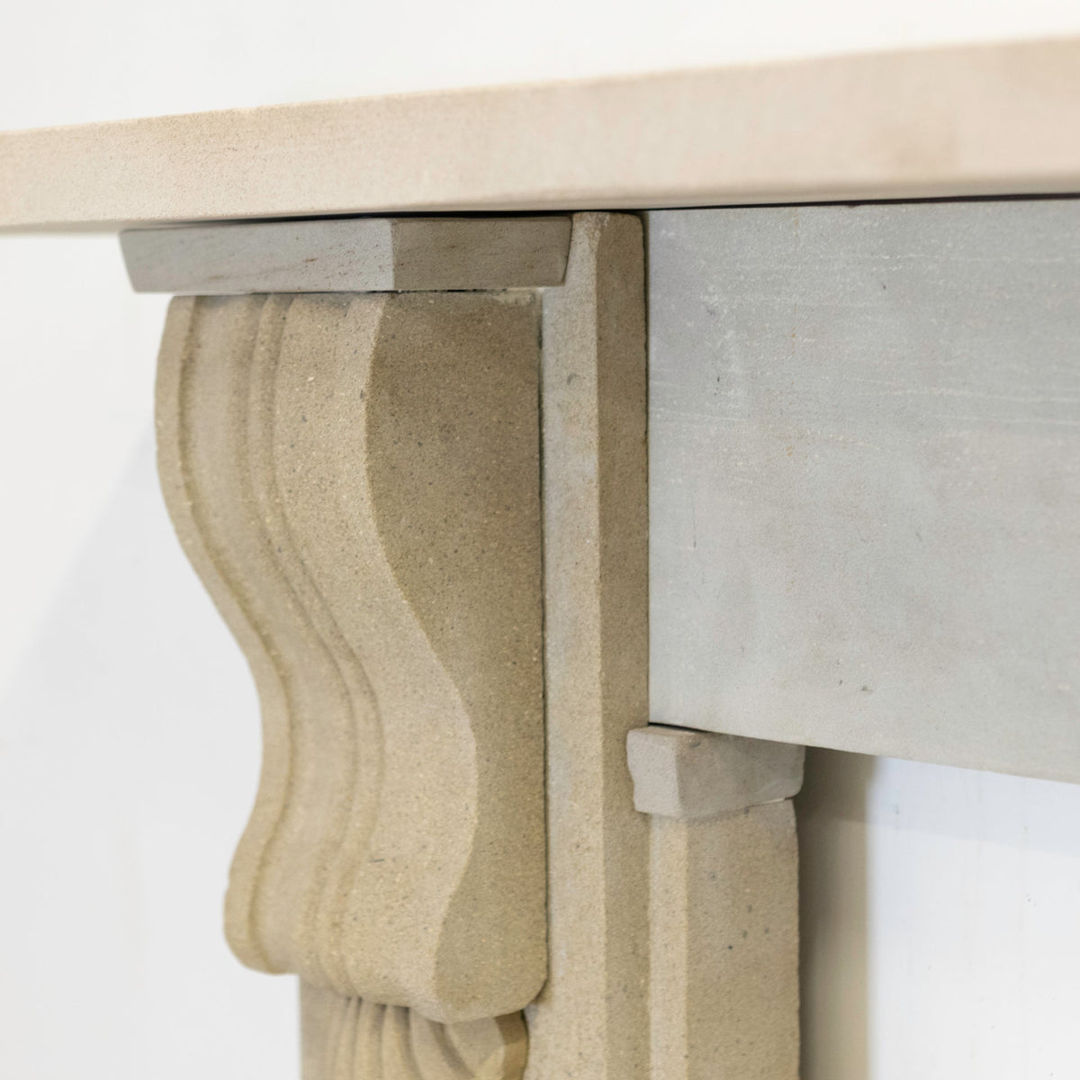 Antique Victorian Yorkstone Fireplace Surround with Corbels | The Architectural Forum
