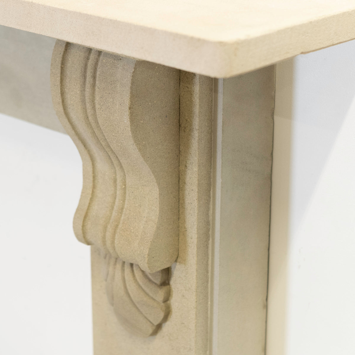 Antique Victorian Yorkstone Fireplace Surround with Corbels | The Architectural Forum