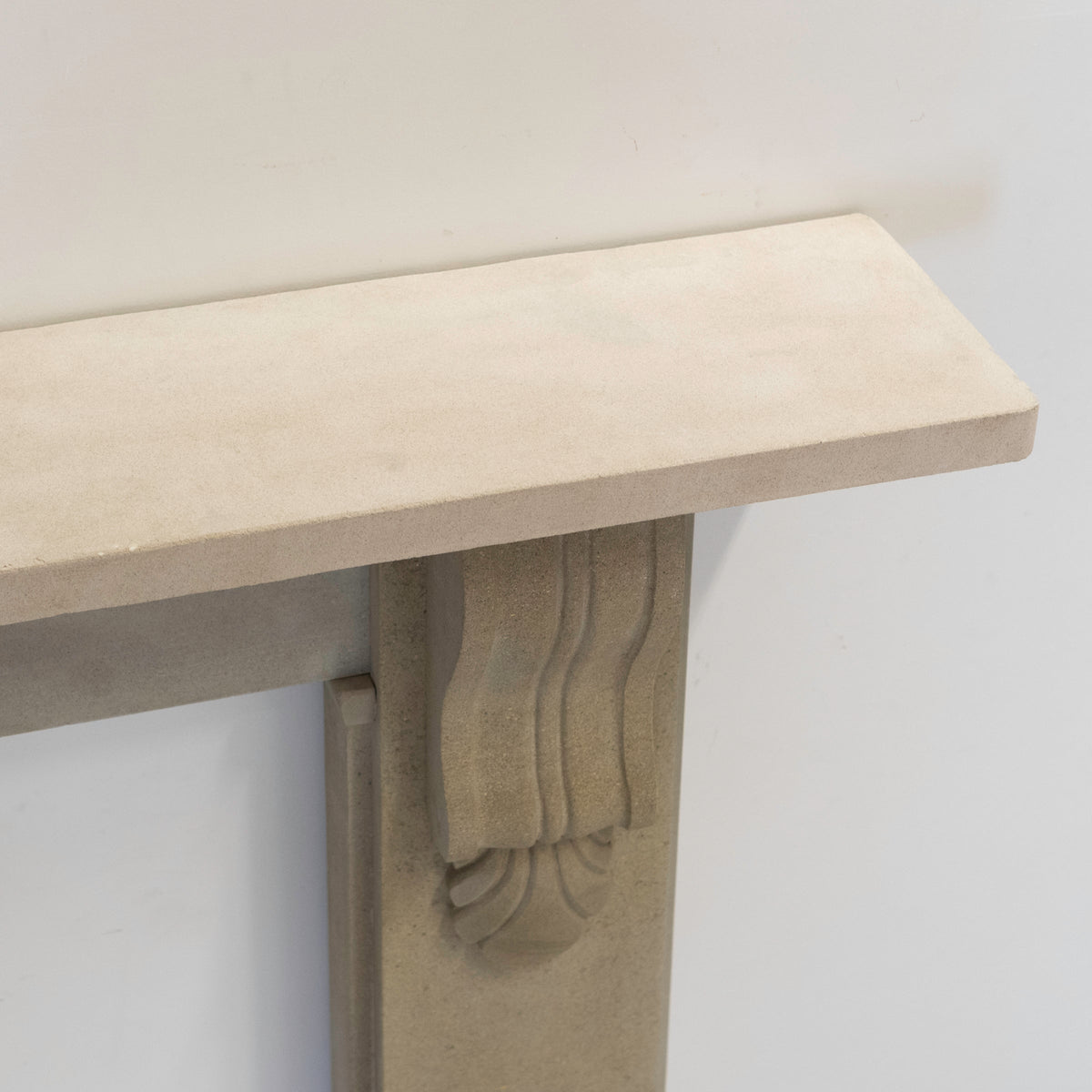 Antique Victorian Yorkstone Fireplace Surround with Corbels | The Architectural Forum