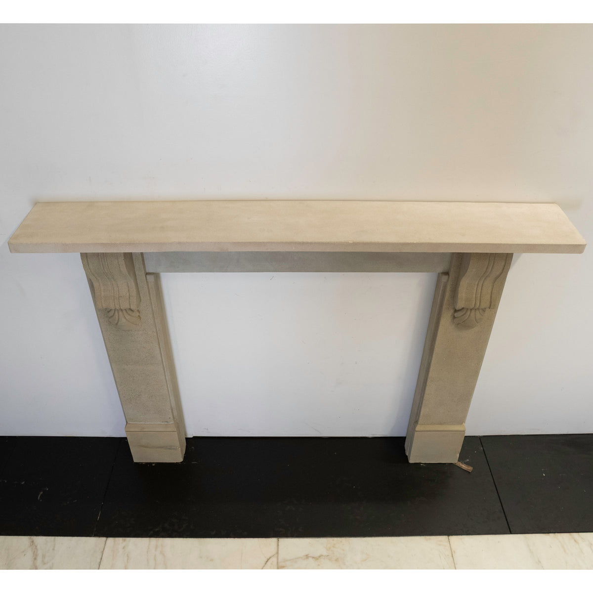 Antique Victorian Yorkstone Fireplace Surround with Corbels | The Architectural Forum