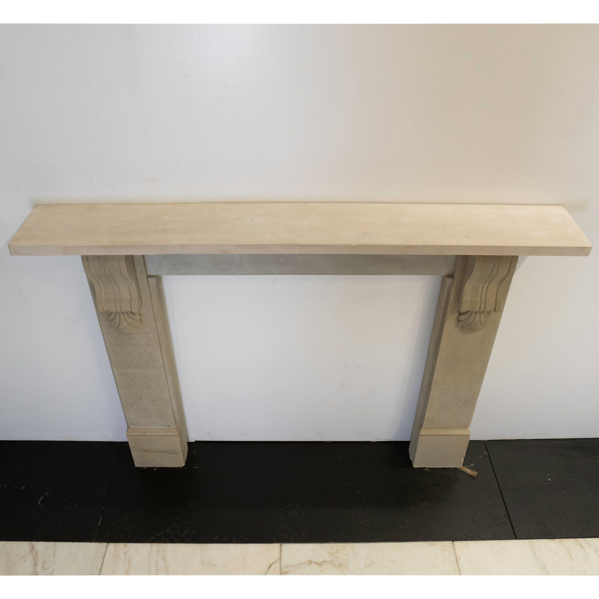 Antique Victorian Yorkstone Fireplace Surround with Corbels | The Architectural Forum